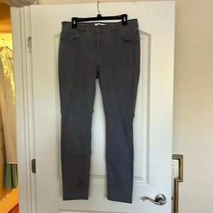 Cabi size 10 lighter gray jean.